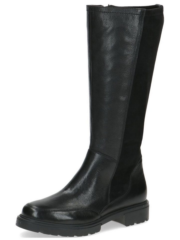 Caprice Stiefel Leder/Textil Stiefel (schwarz)