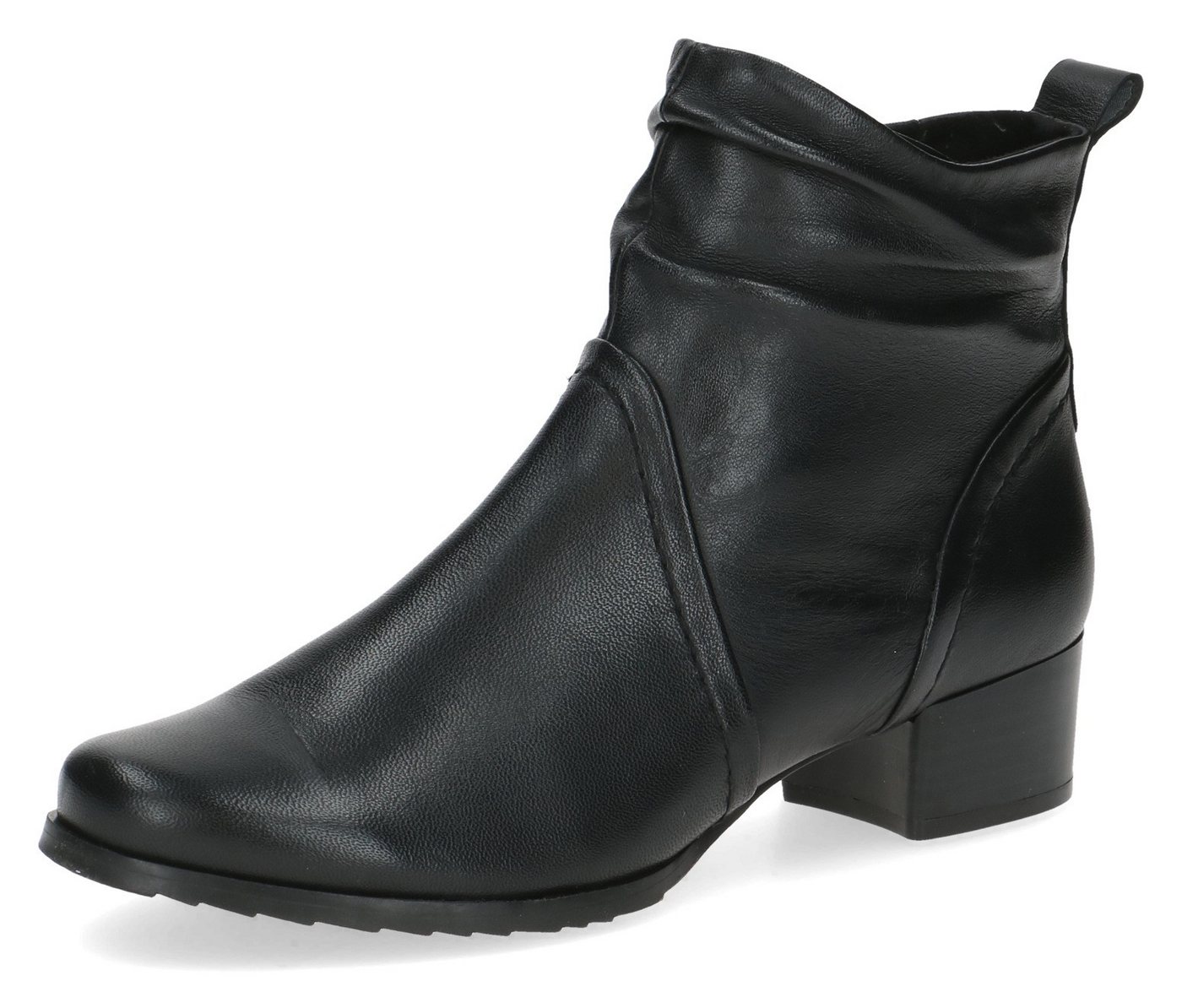 Caprice Stiefelette, Blockabsatz, Ankleboots, Komortschuh in Weite H (sehr weit)