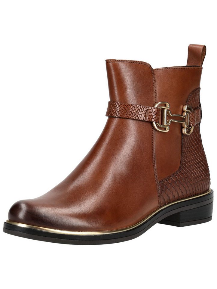 Caprice Stiefelette Leder Stiefelette (braun)