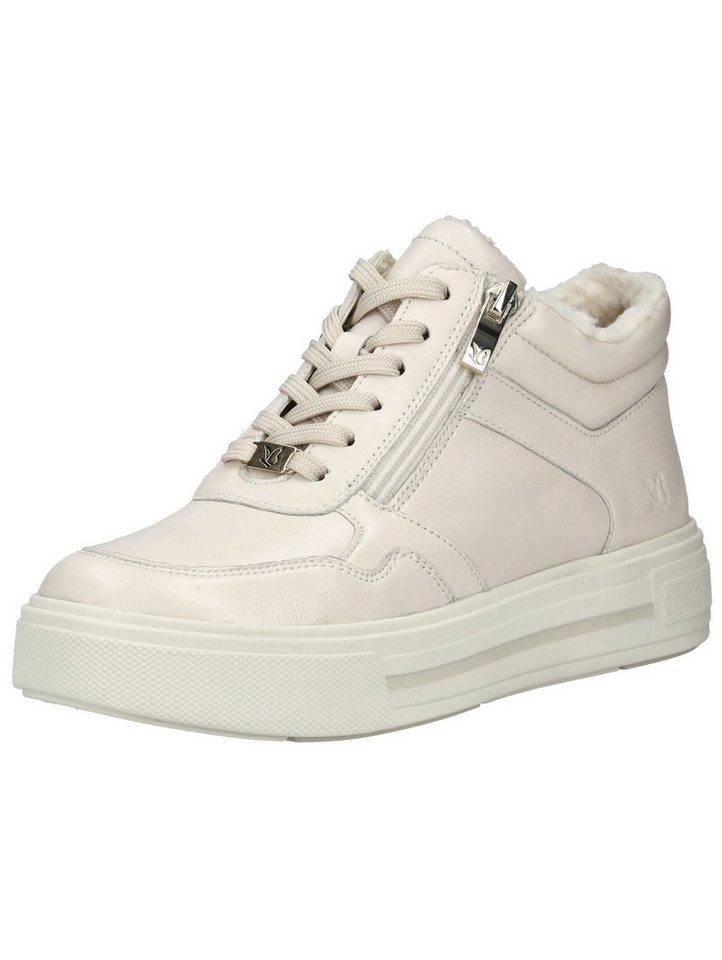 Caprice Stiefelette Leder Schnürstiefelette (weiß)