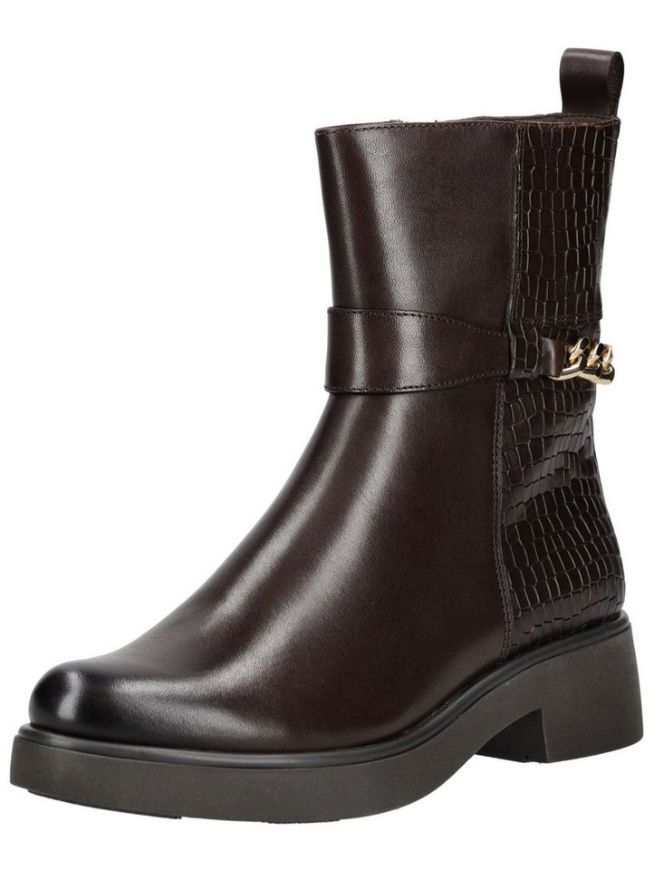 Caprice Stiefelette Leder Stiefelette (braun)