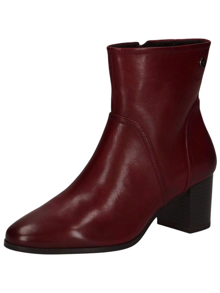 Caprice Stiefelette Leder Stiefelette (rot)
