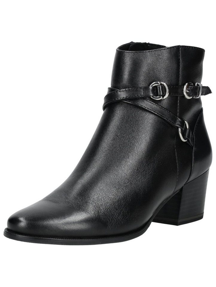 Caprice Stiefelette Leder Stiefelette (schwarz)