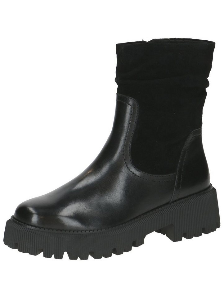 Caprice Stiefelette Leder Stiefelette (schwarz)