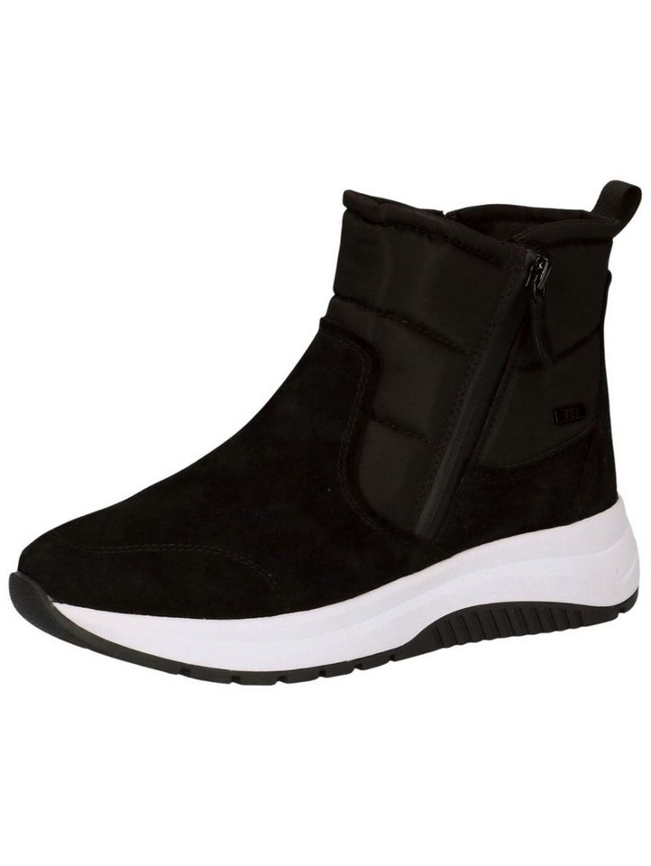 Caprice Stiefelette Leder/Textil Stiefelette (schwarz)