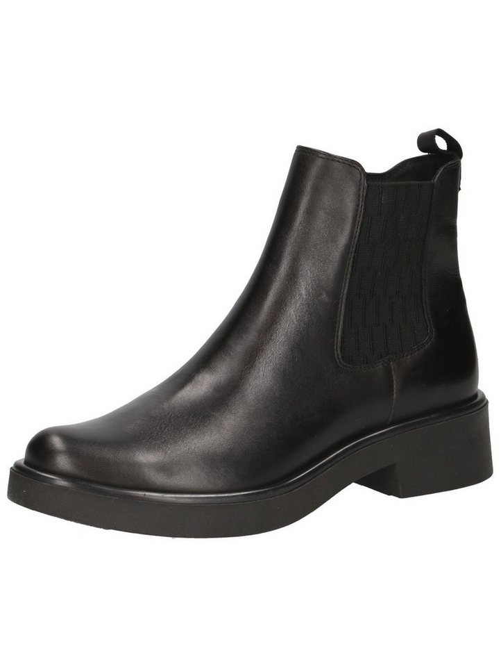 Caprice Stiefelette Leder/Textil Stiefelette (schwarz)