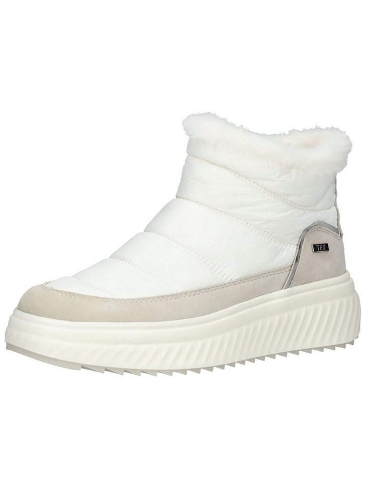 Caprice Stiefelette Leder/Textil Stiefelette (weiß)