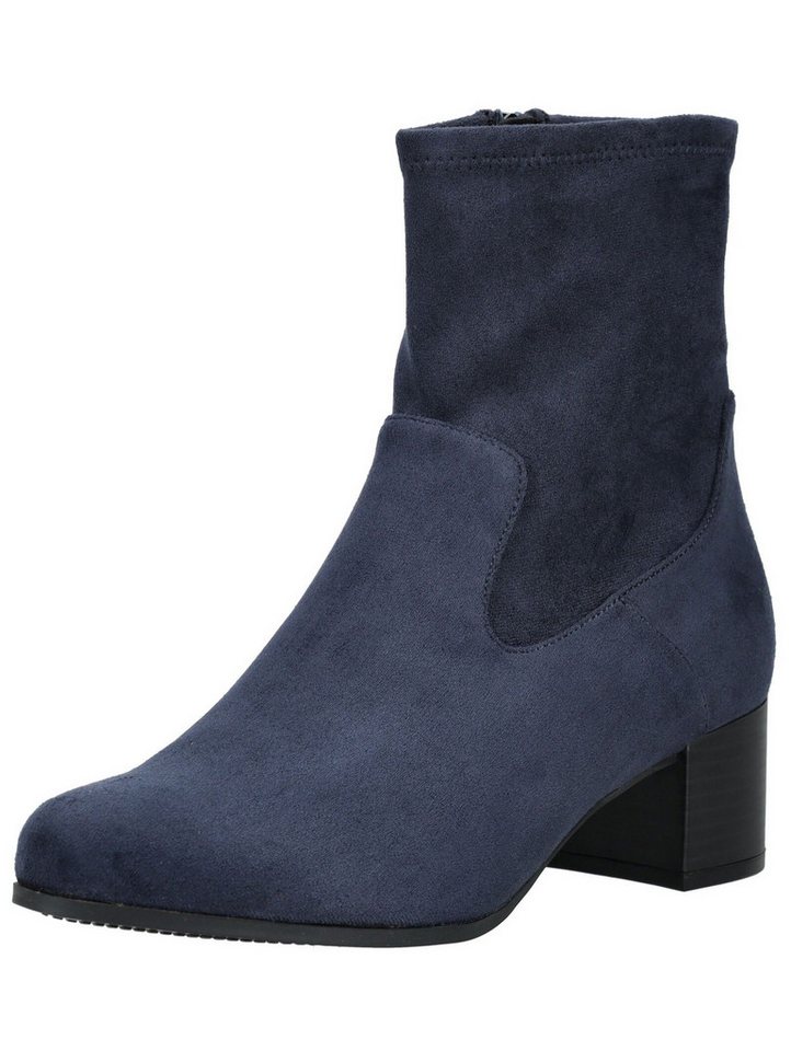 Caprice Stiefelette Veloursleder Stiefelette (blau)