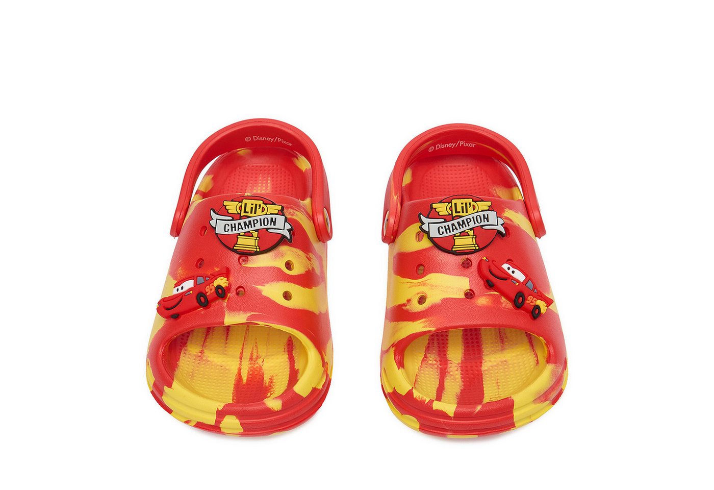 Cars Autos Flip Flops Junge Rot Badepantolette