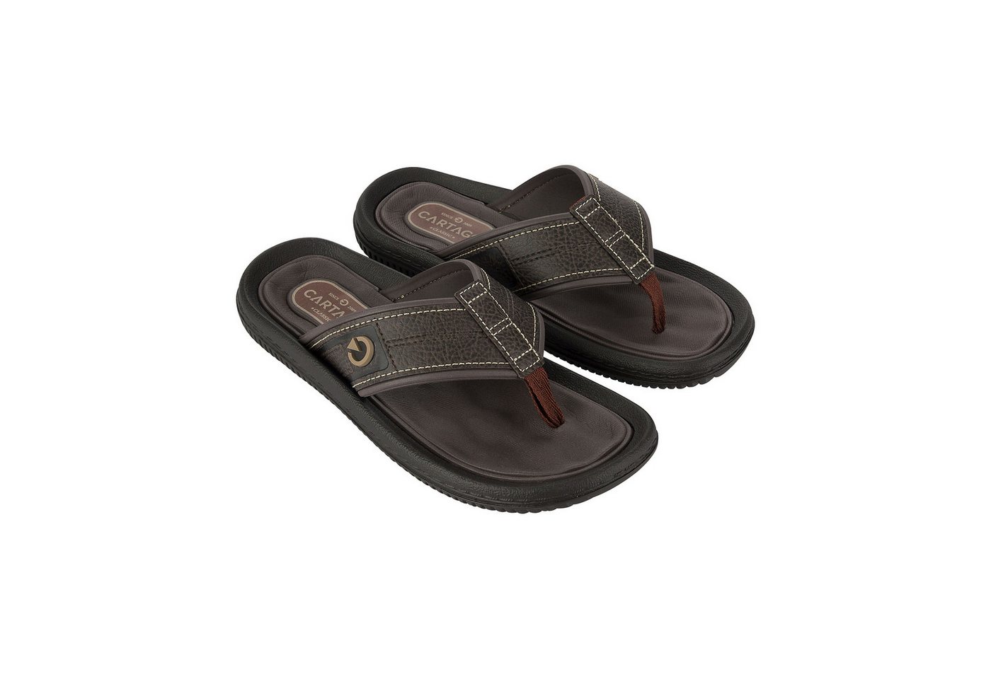 CARTAGO FIJI IV THONG AD - Zehentrenner / Flip Flop Zehentrenner (braun)