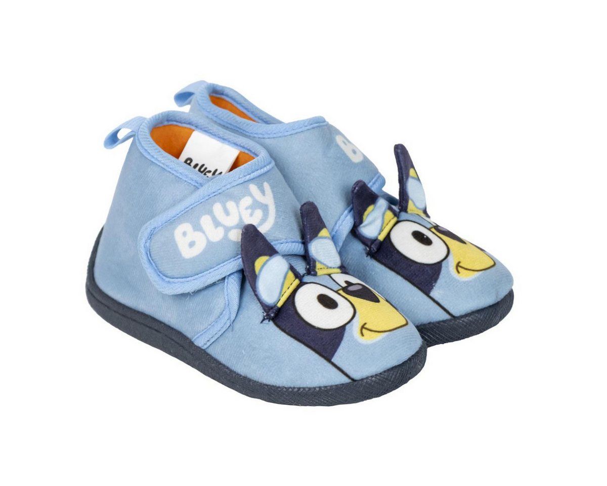 Cerda Bluey Kinder Hausschuhe Halb-Boot 3D, warme Hausstiefel Pantoffel