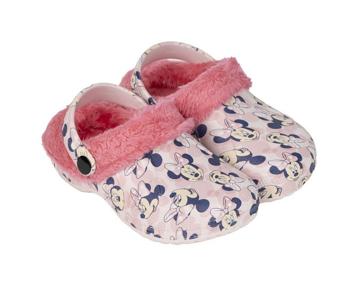 Cerda Disney Minnie Clogs Kinder – Hausschuhe mit Fleece, Indoor Slipper Clog