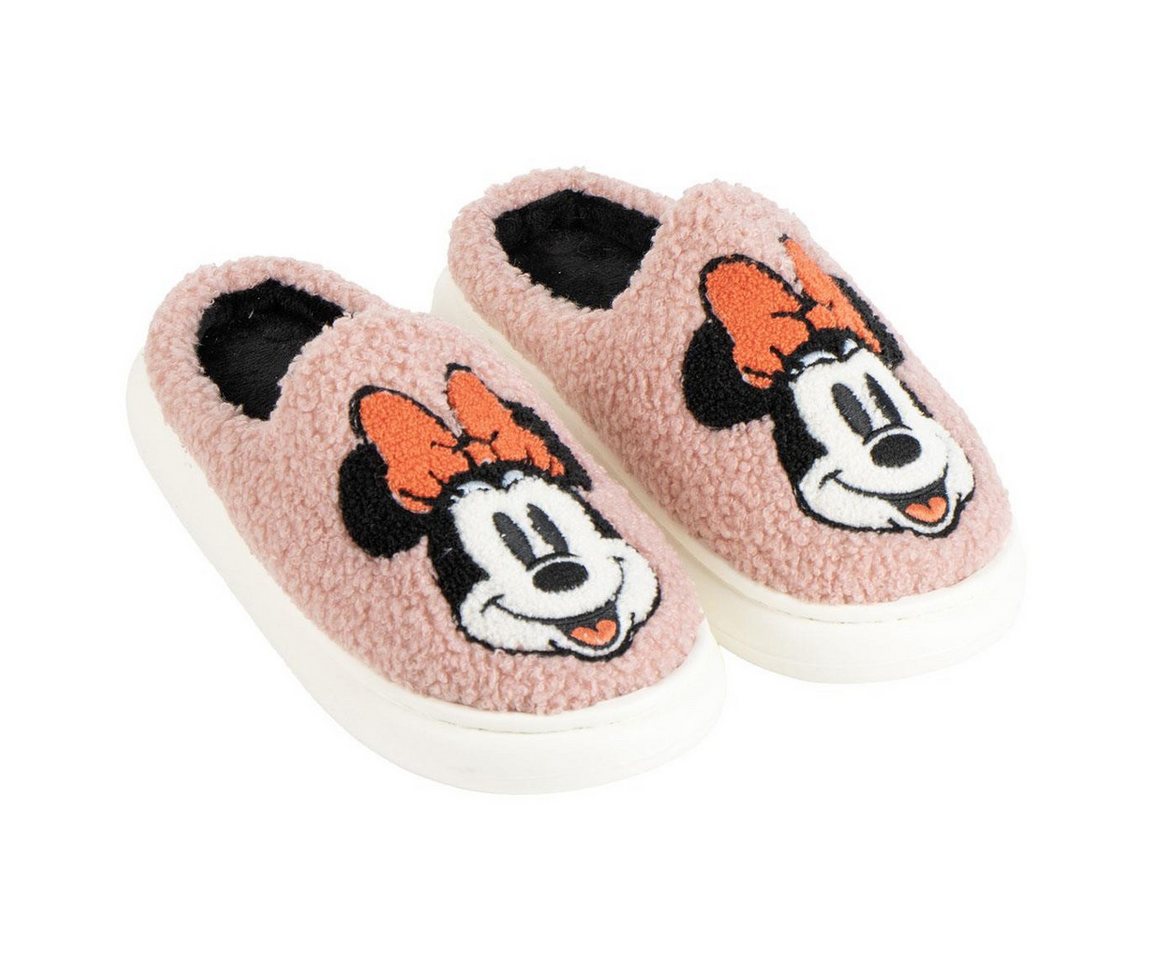 Cerda Disney Minnie Damen gemütliche Hauslatschen, Indoor Hausschuhe Hausschuh