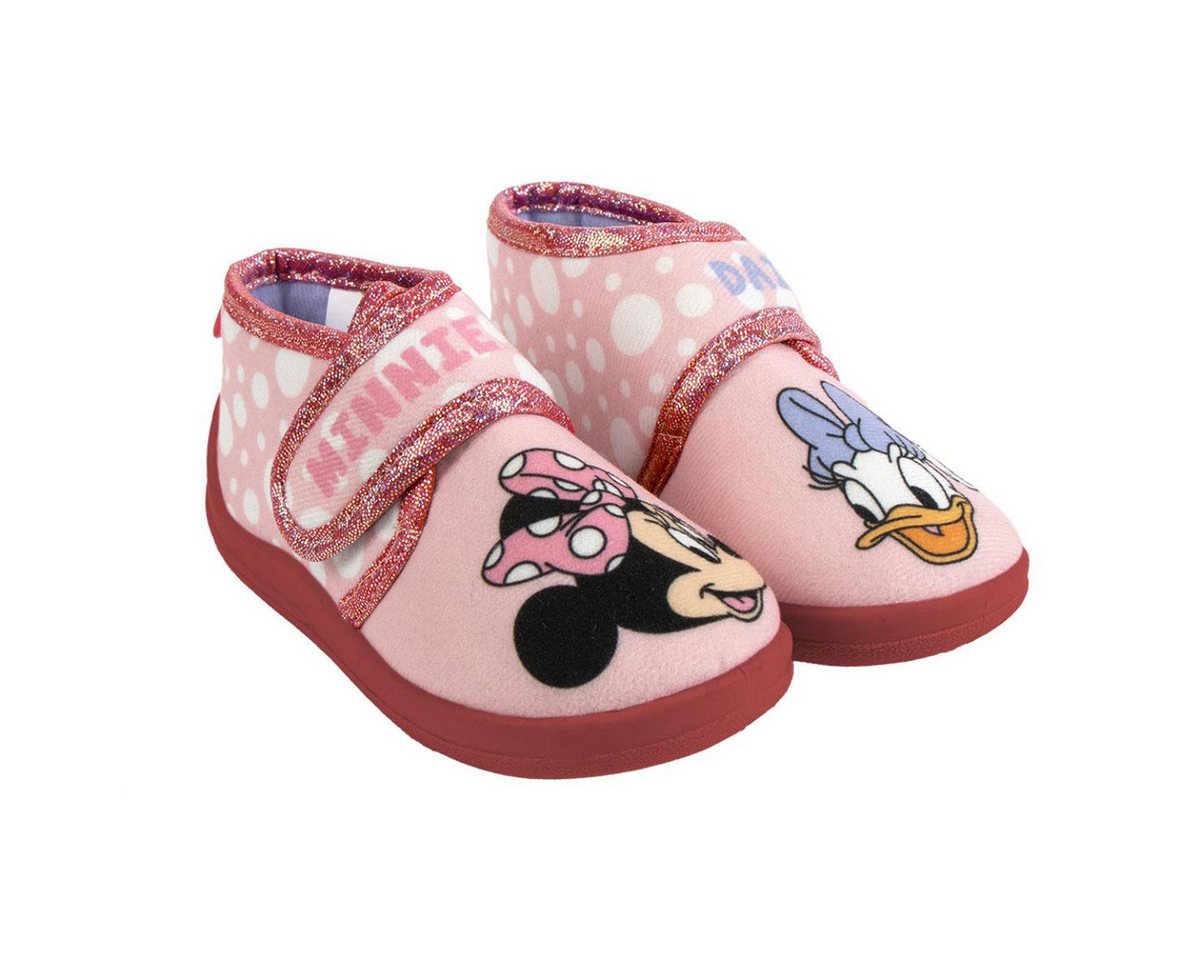 Cerda Disney Minnie Mouse Kinder Hausschuhe Halb-Boot Warme Hausstiefel Pantoffel