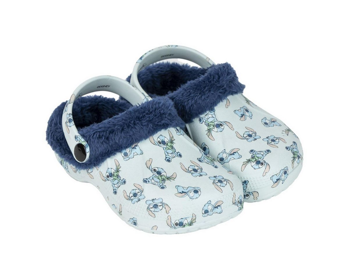 Cerda Disney Stitch Kinder Clog Hausschuhe – Fleece Slipper, Homewear Clog