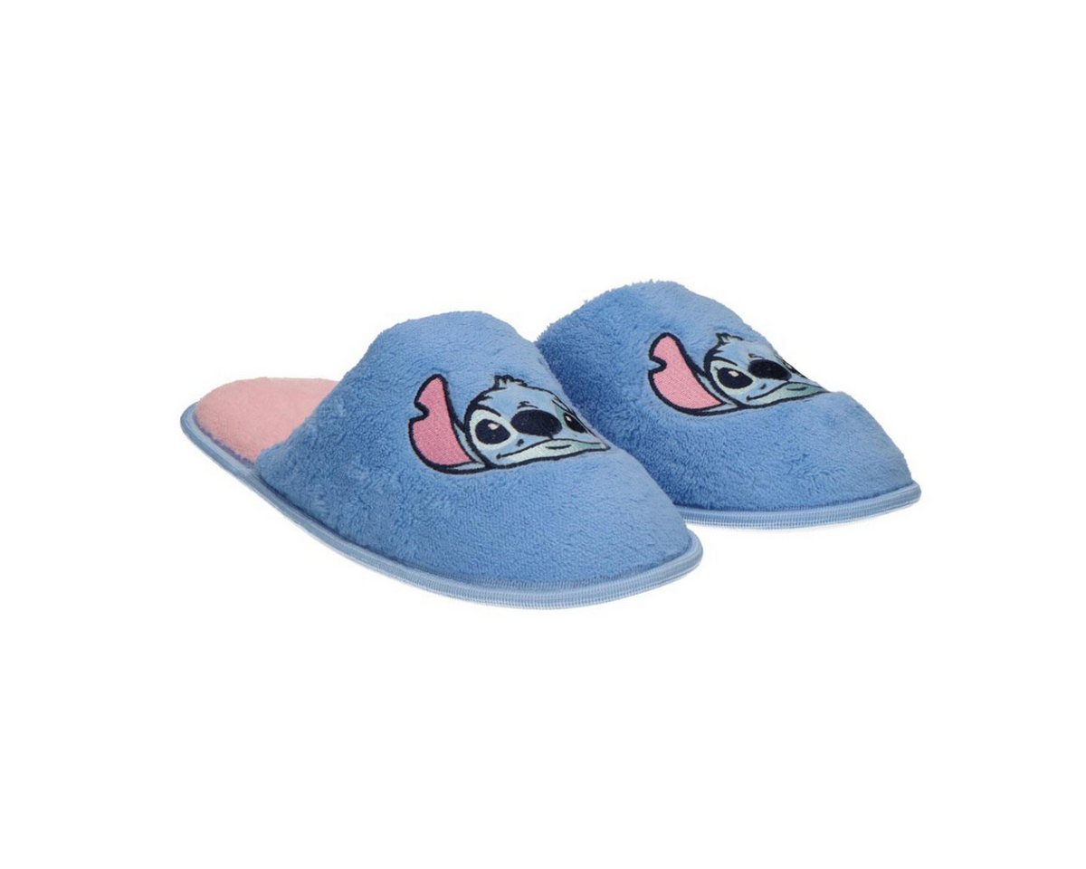 Cerda Disney Stitch Kinder Hausschuhe offen Pantoffeln Hauslatschen Hausschuh