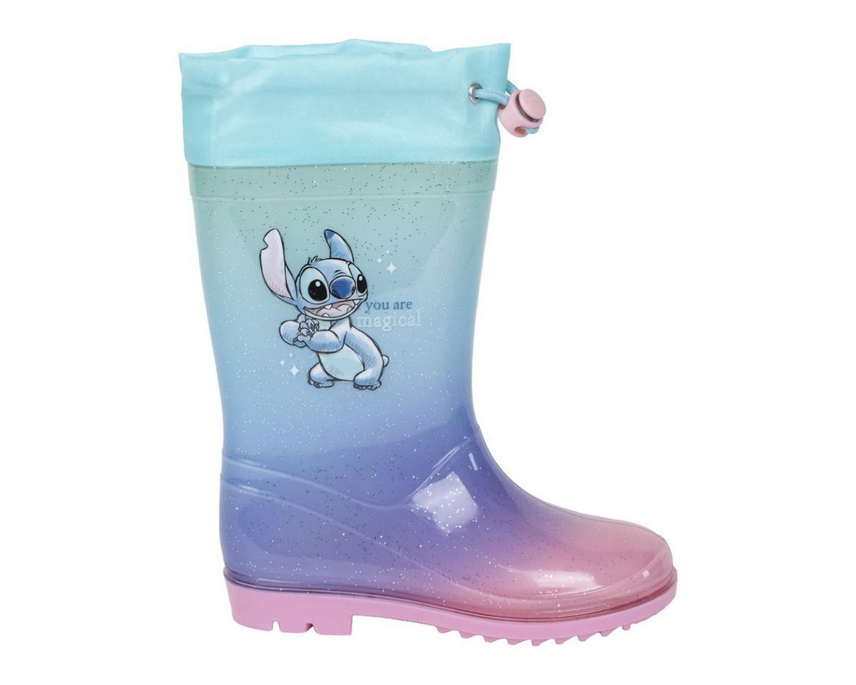 Cerda Disney Stitch PVC Kinderstiefel für Regen, Garten & Schule Gummistiefel