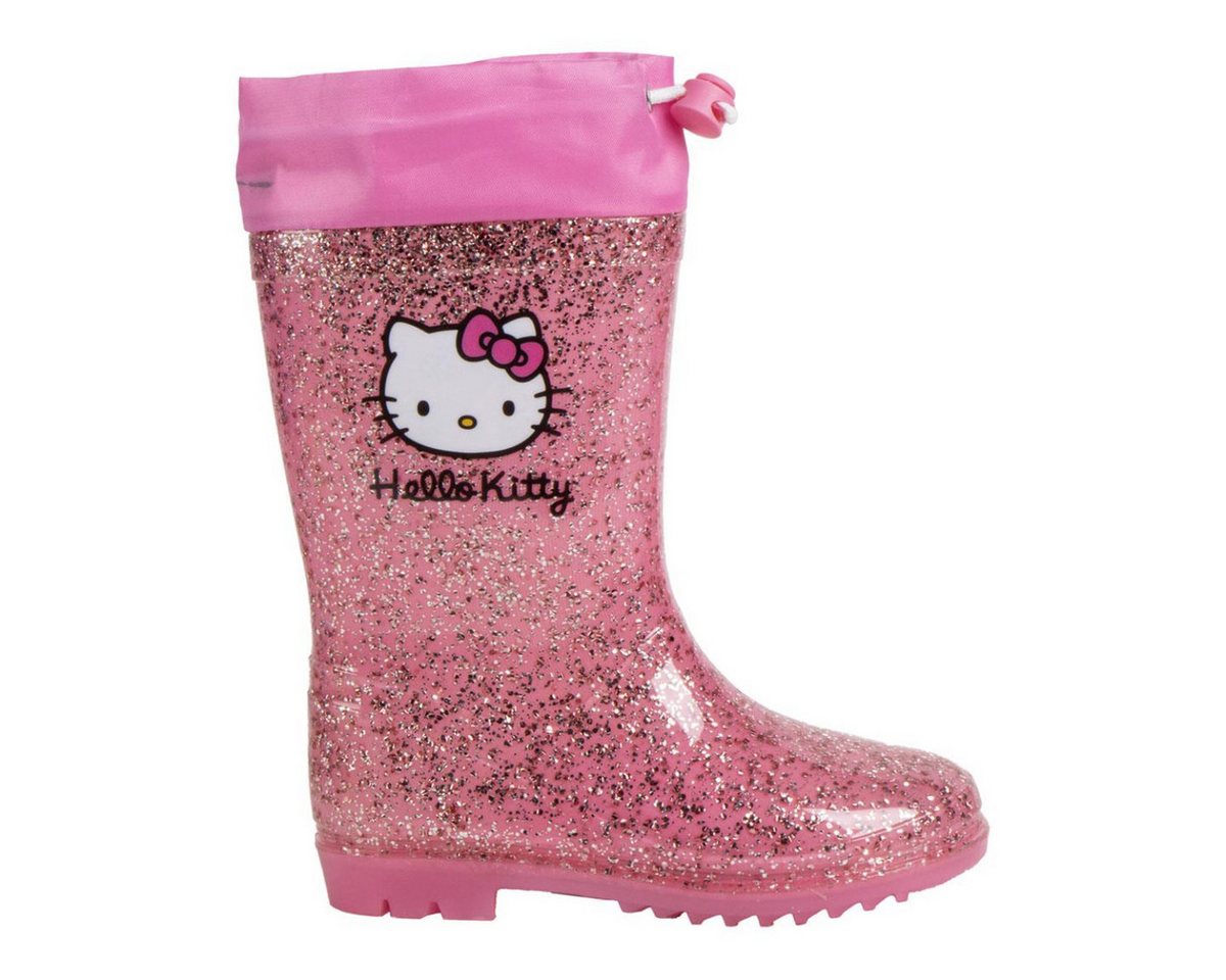 Cerda Hello Kitty Kinder-Regenstiefel – aus Wasserdichte PVC für Mädchen Gummistiefel