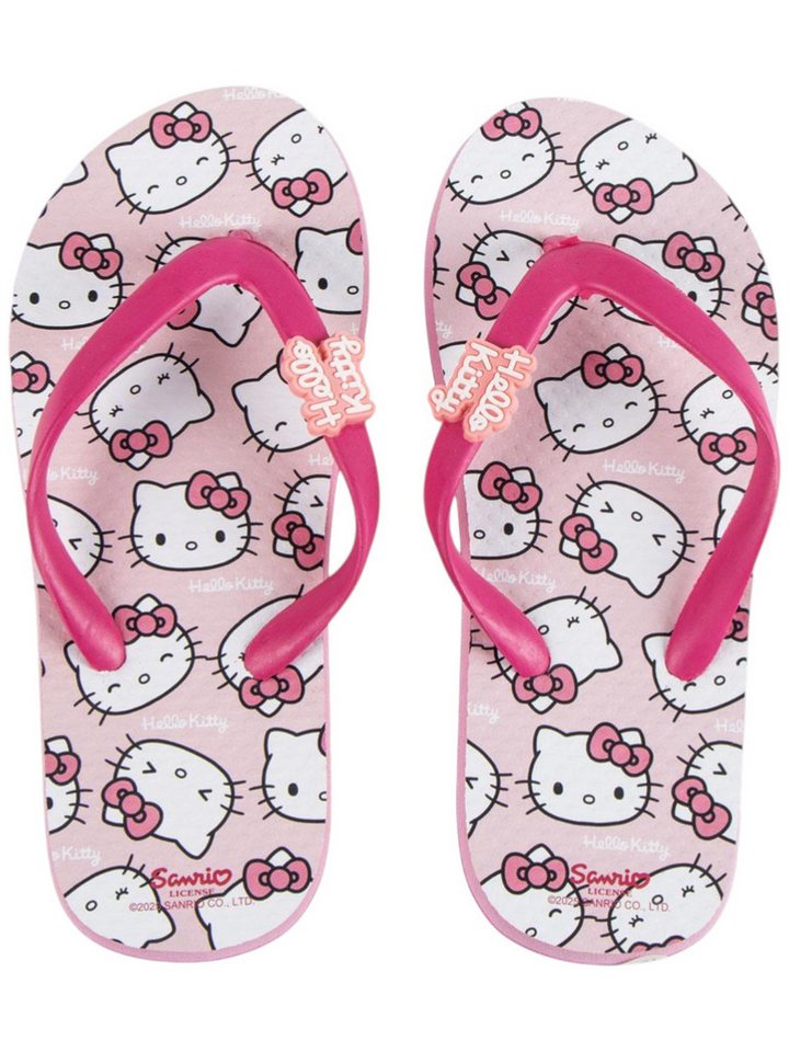 Cerdá Hello Kitty Zehentrenner (2-tlg) Mädchen Sandalen Größe 28 - 35