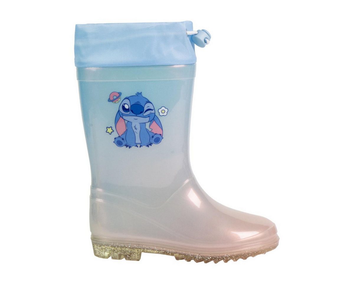 Cerda Lilo & Stitch Kinder-Regenstiefel – Wasserdichte PVC Gummistiefel