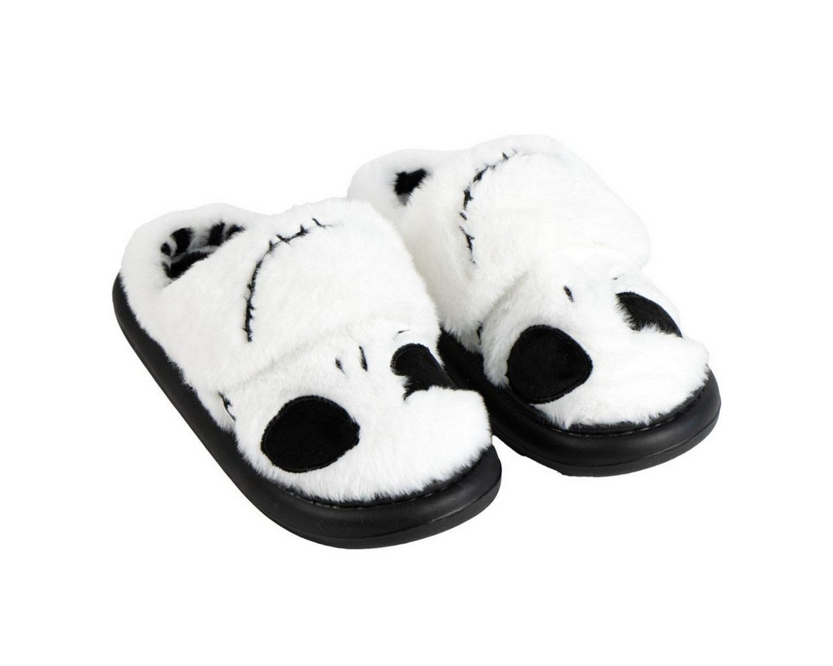 Cerda Nightmare Before Christmas Damen Hausschuhe offen, Pantoffeln Plüsch Hausschuhe