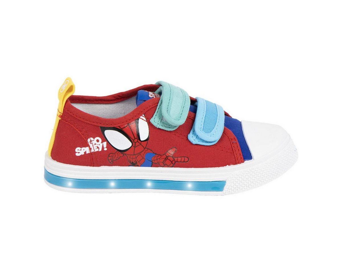 Cerda Spidey Kinder mit LED-Licht, Baumwollschuhe, Sportschuhe Jungen Sneaker