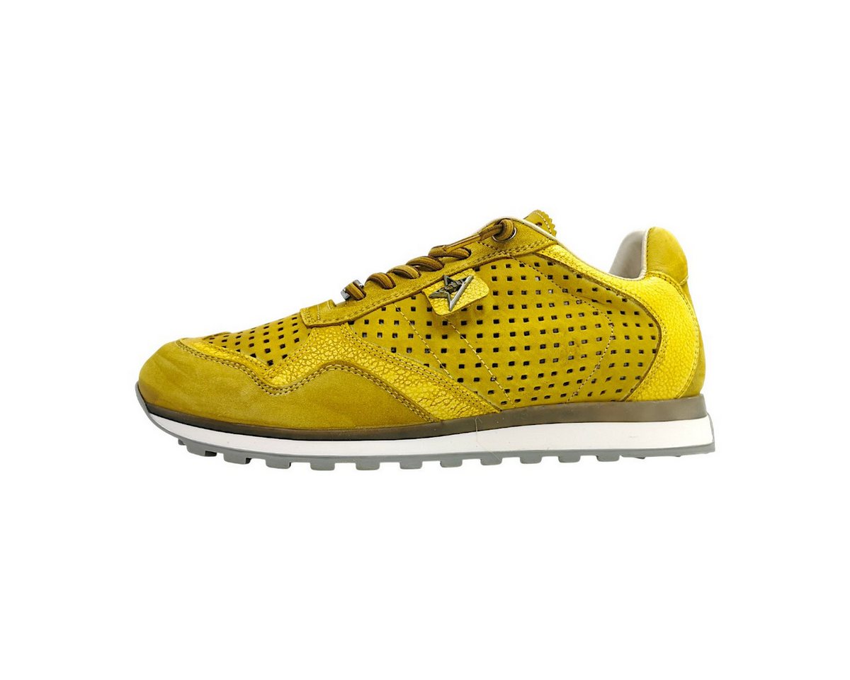 Cetti sportlicher Schnürer Schnürschuh (gelb)