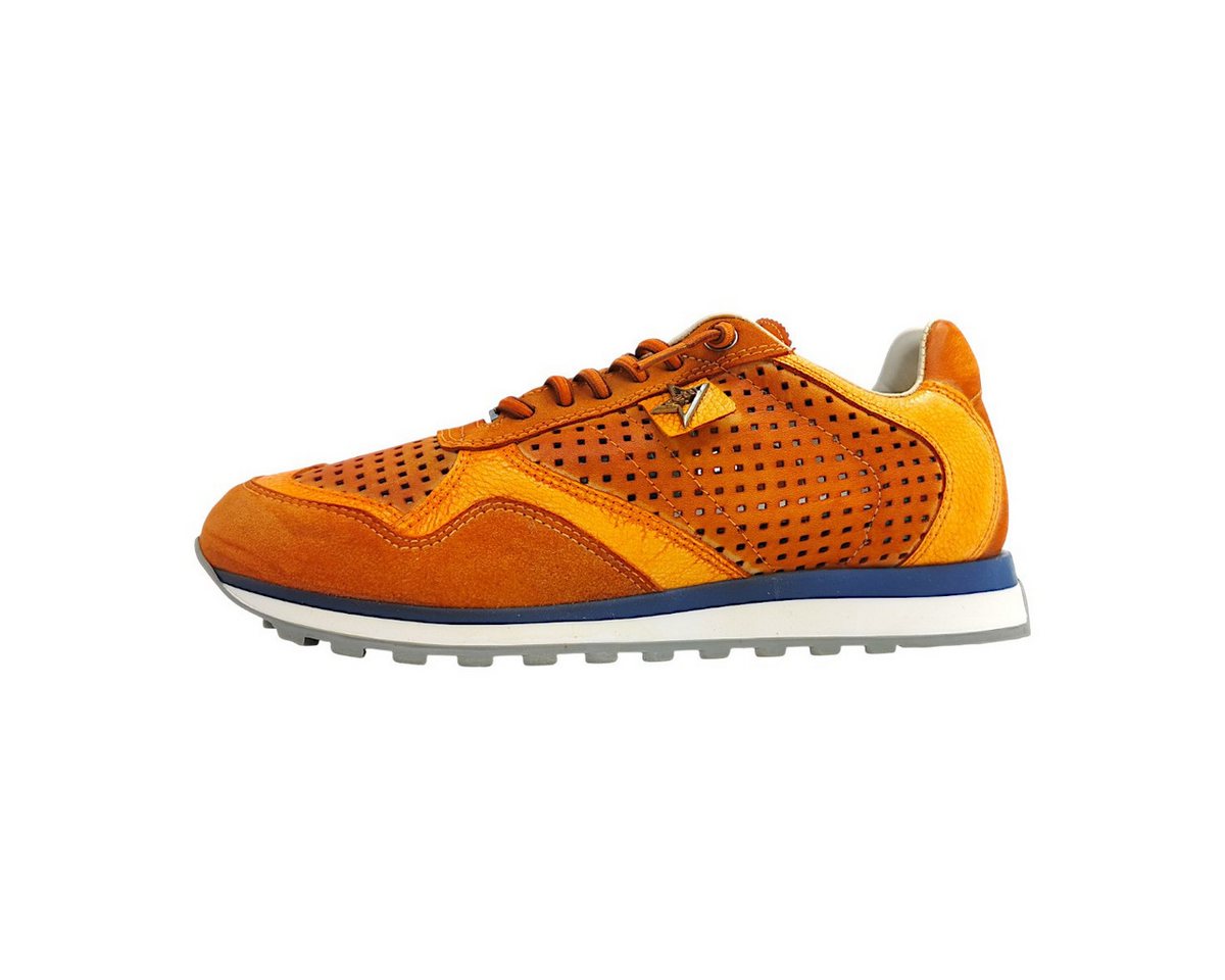 Cetti sportlicher Schnürer Schnürschuh (orange)
