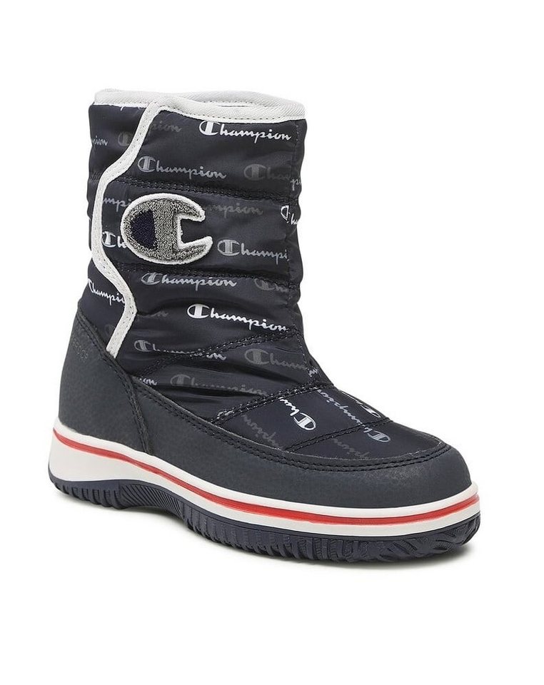 Champion Flakey B (warm und wasserdicht) navyblau Jungen Winterstiefel