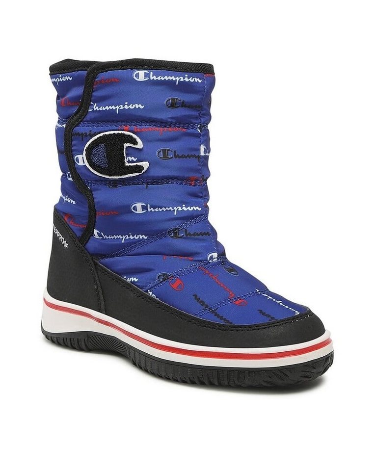 Champion Flakey B (warm und wasserdicht) royalblau Jungen Winterstiefel