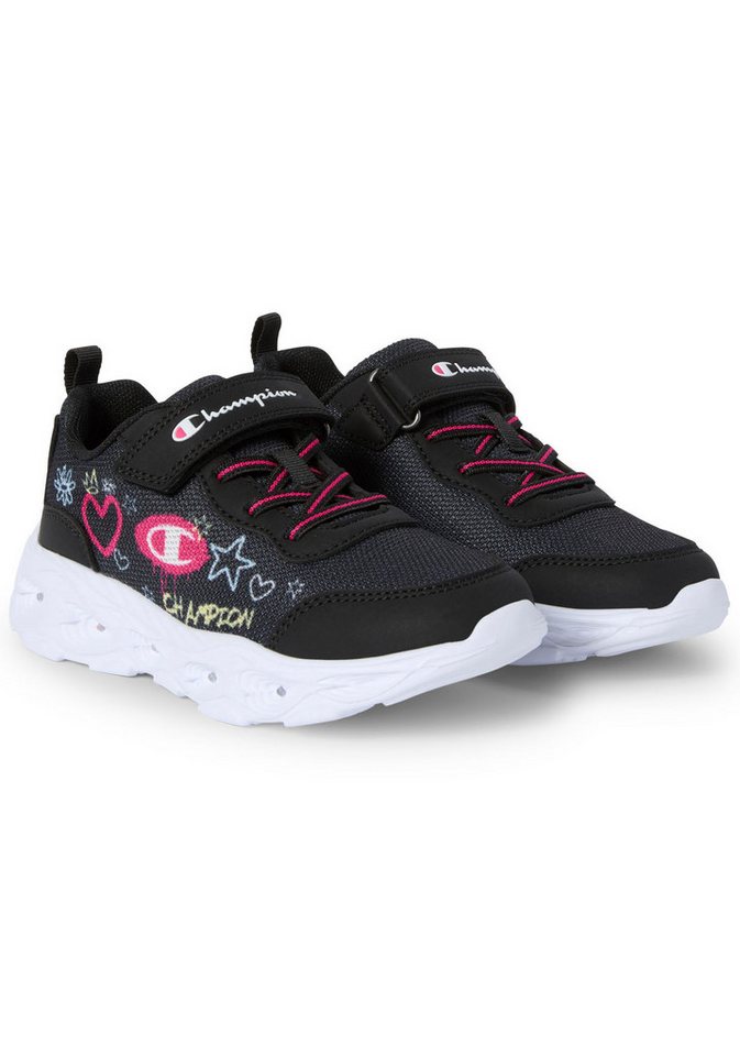 Champion FUNFAIR PRINT G PS Sneaker mit cooler Blinkfunktion