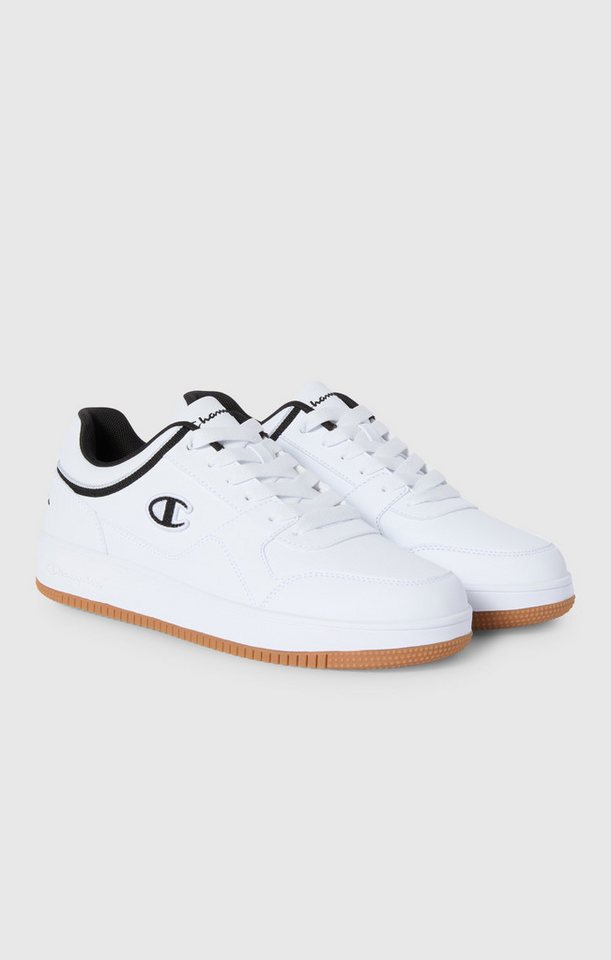Champion RD18 LOW Sneaker mit Gummilaufsohle, leicht profiliertes Laufsohlenprofil (WHT/NBK/GUM)