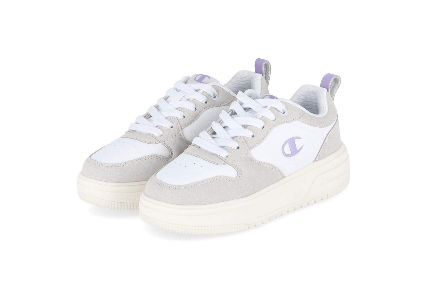 Champion S11724-WW024 Unisex Synthetik weiss Sneaker