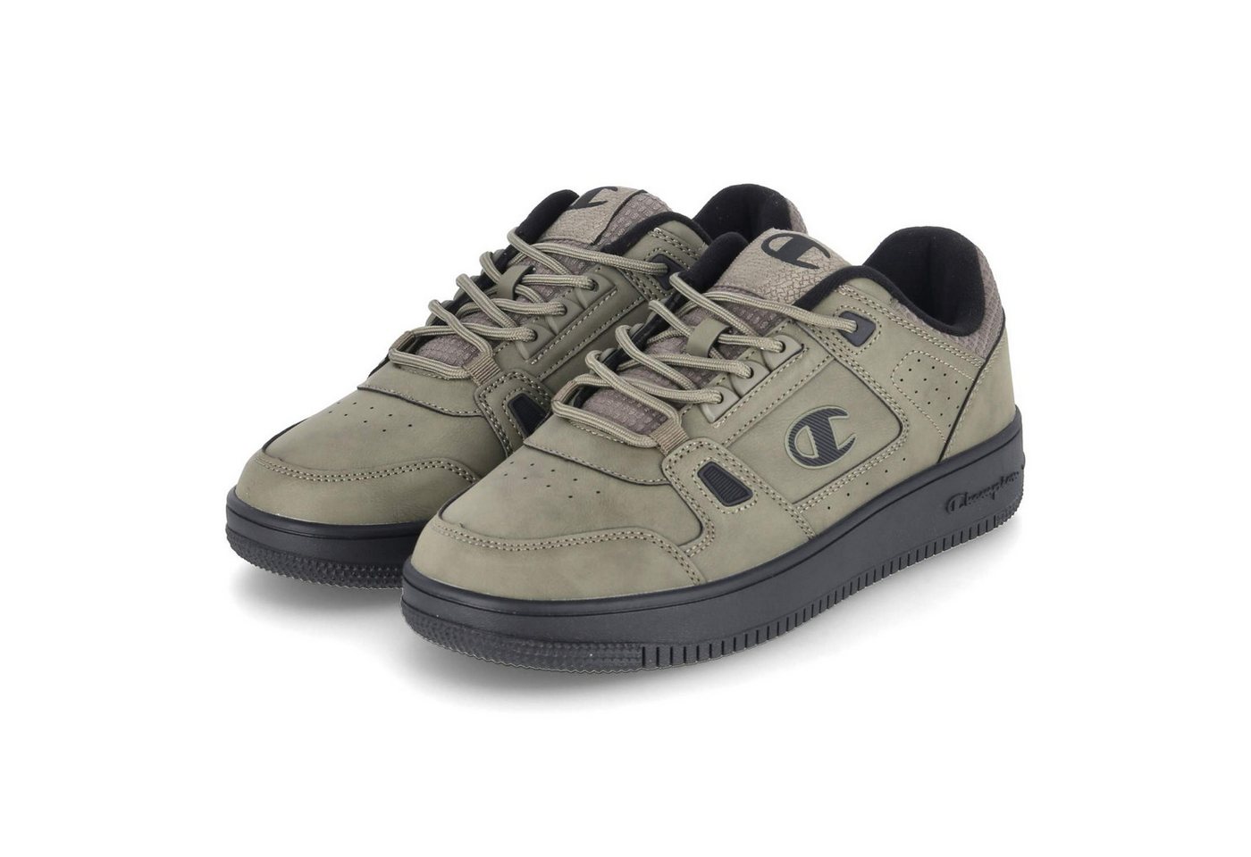 Champion S22477-GS017 Unisex Textil & Synthetik grün Sneaker