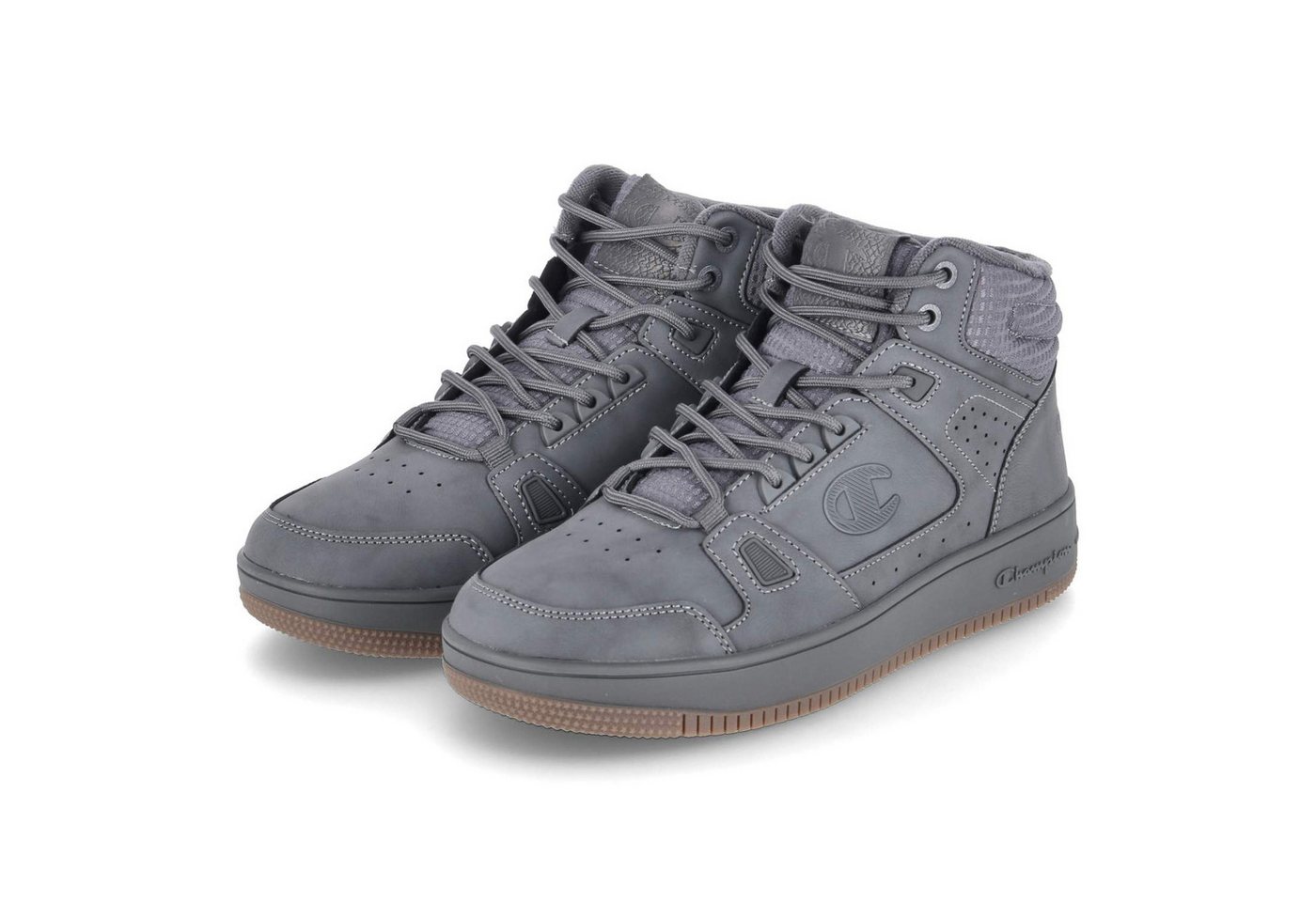 Champion S22478-ES011 Unisex Textil & Synthetik grau Sneaker