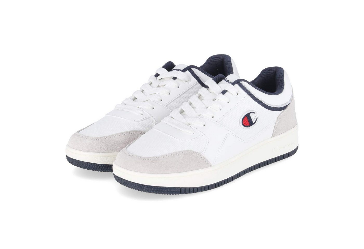 Champion S22540-WW014 Unisex Leder und Synthetik weiss Sneaker