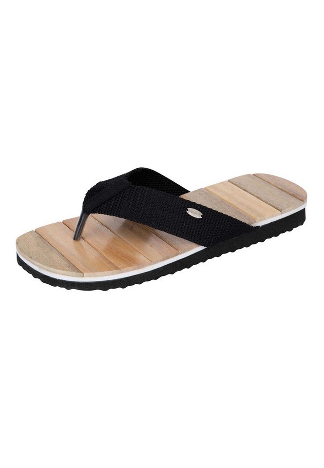 CINNEA SAUNA Badepantolette Wellness Sandalen aus Zimtholz für Damen und Herren