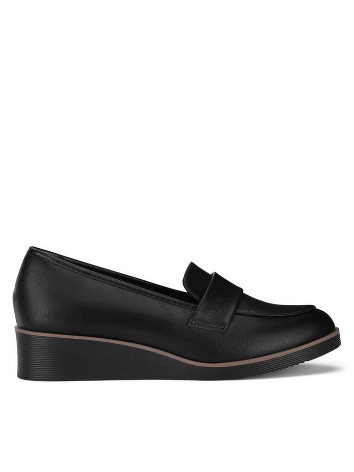 Clara Barson Halbschuhe Damen WYL3395-4 Schwarz Schnürschuh