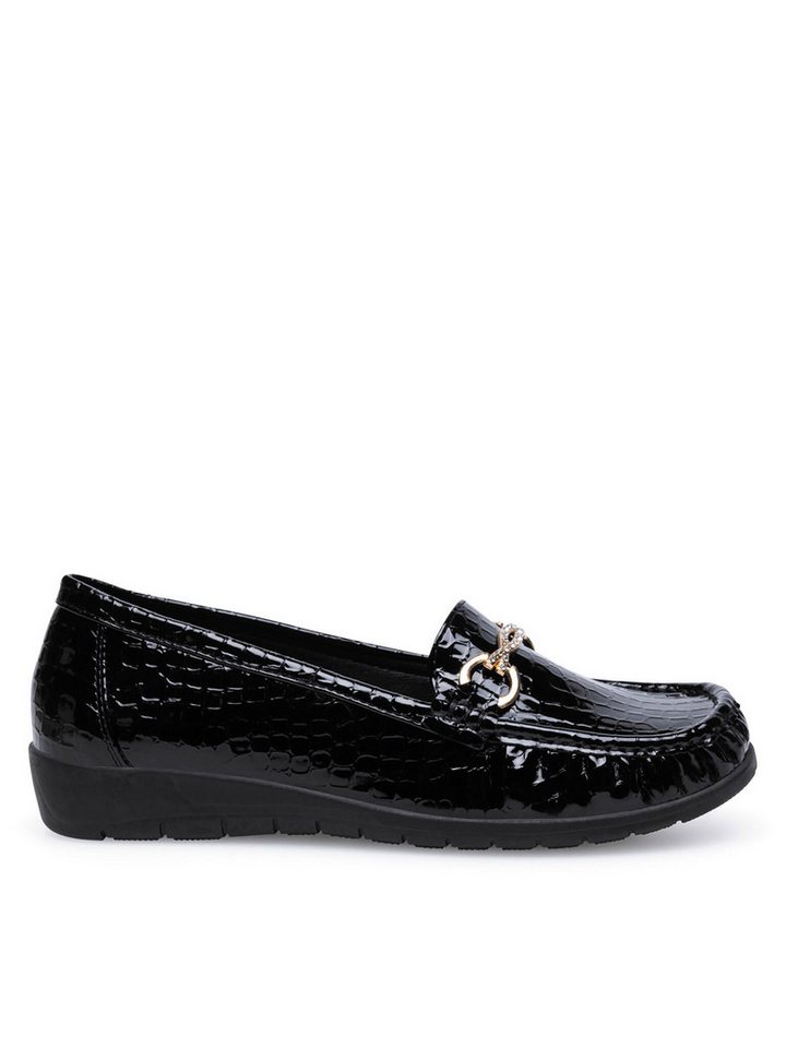 Clara Barson Mokassins WYL0310-XX Schwarz Mokassin