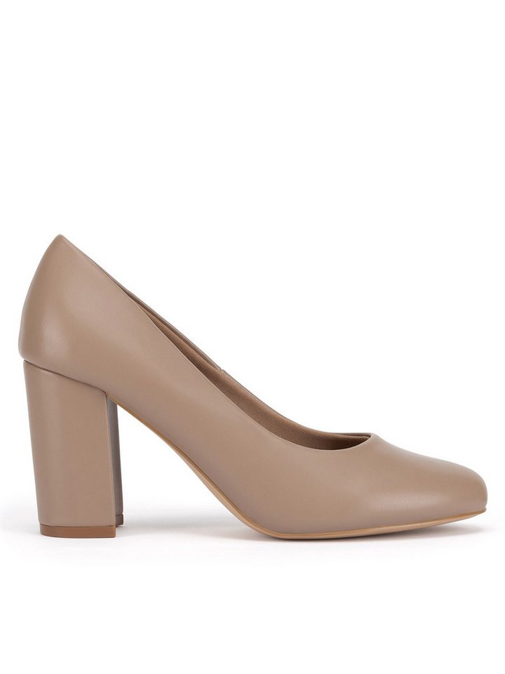 Clara Barson Pumps Damen WYL3812-1 Beige Pumps