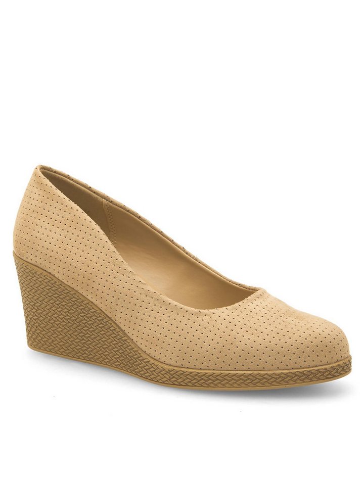 Clara Barson Pumps WYL3760-2 Beige Pumps