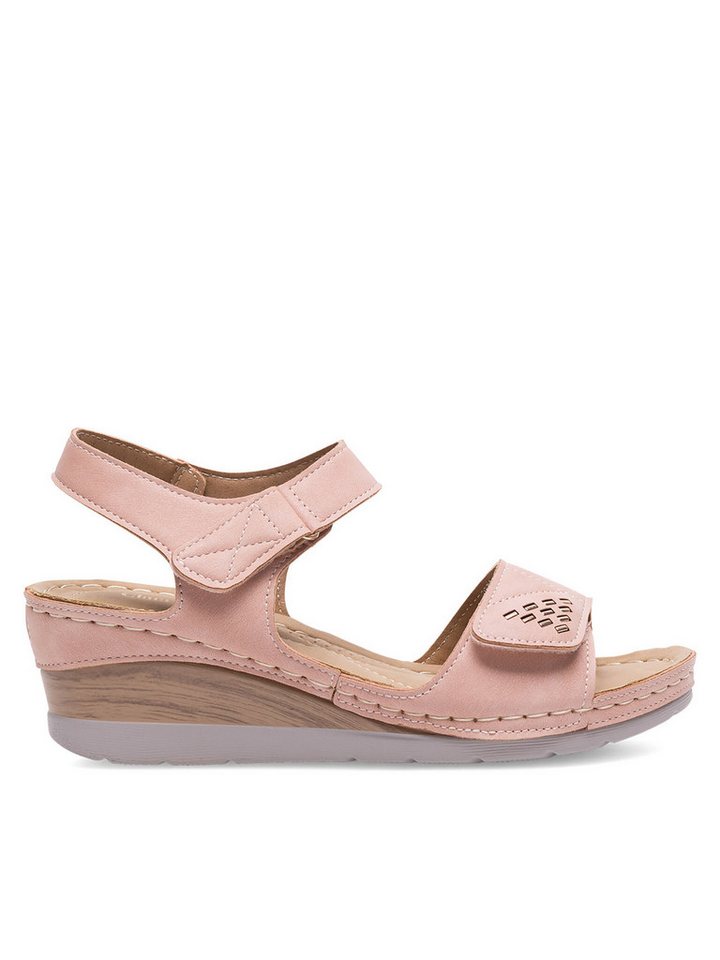 Clara Barson Sandalen Damen WYL0510-23 Rosa Sandale