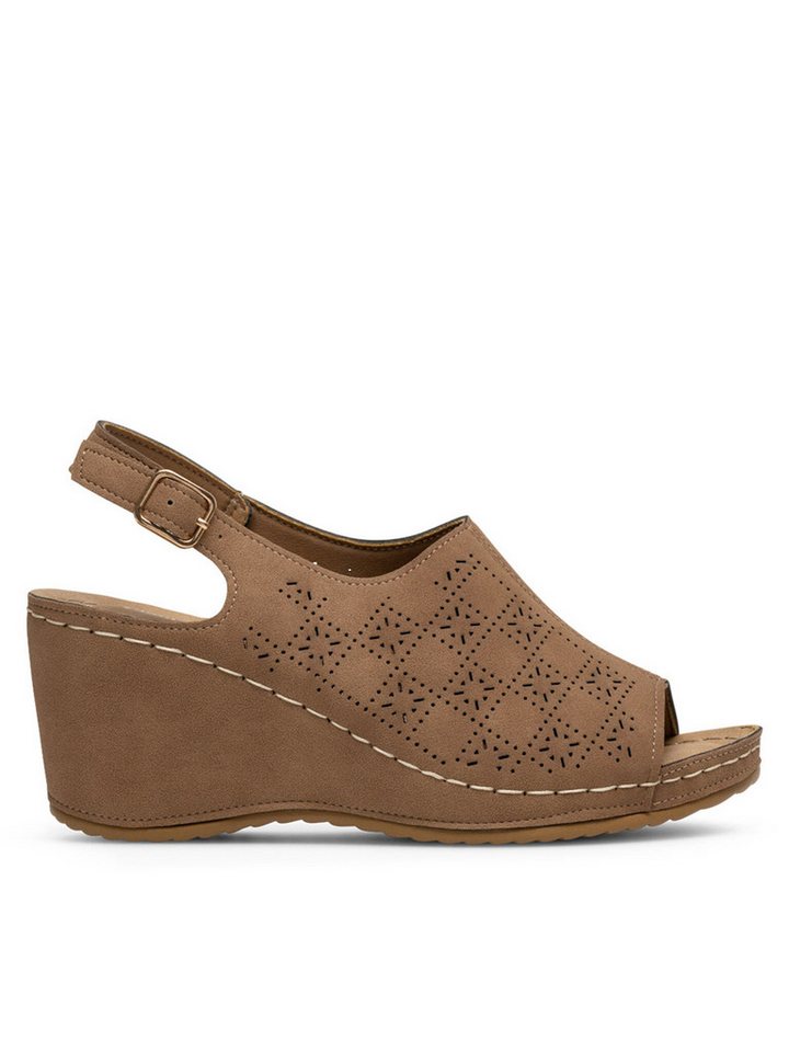 Clara Barson Sandalen WYL05010-31 Braun Sandale