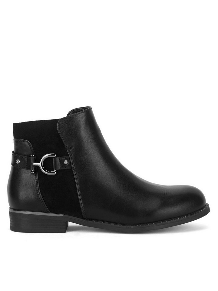 Clara Barson Stiefeletten Damen WS2371-04 Schwarz Stiefelette