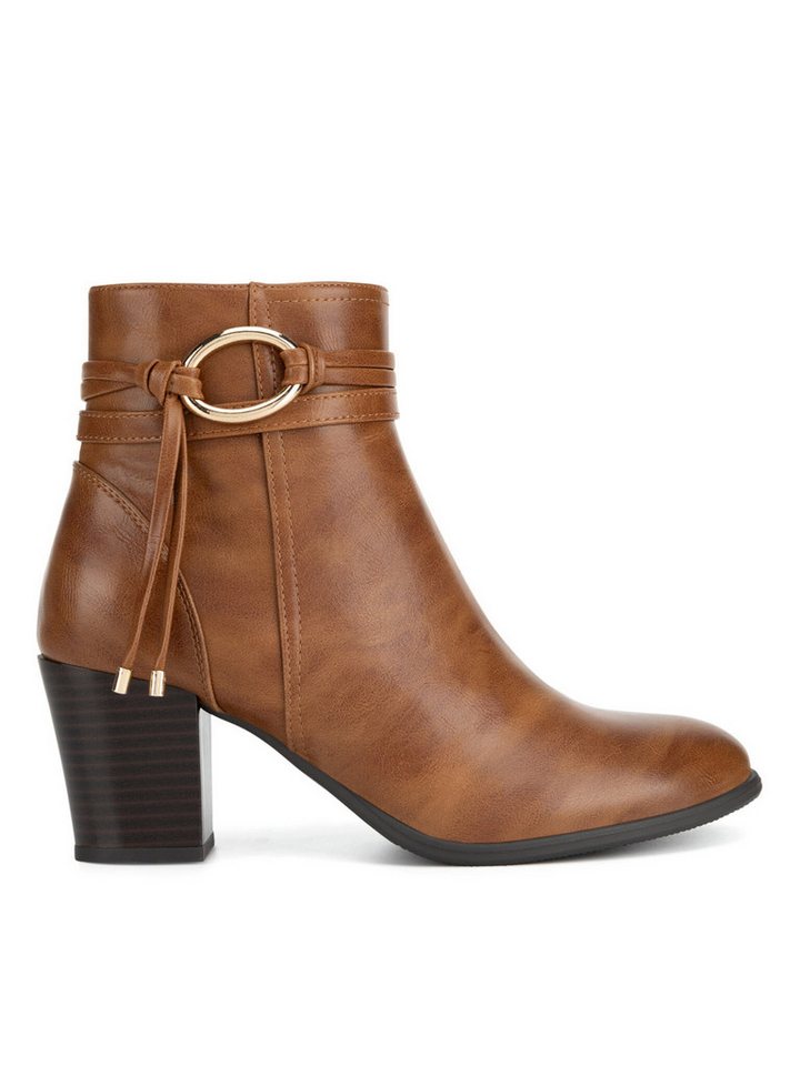 Clara Barson Stiefeletten Damen WYL1890-42 Braun Stiefelette