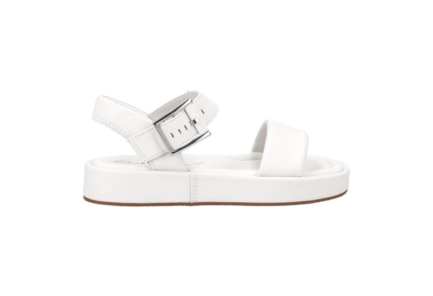 Clarks Alda Strap 26176258 4, Sandaletten, Weiß, Damen Sandalette