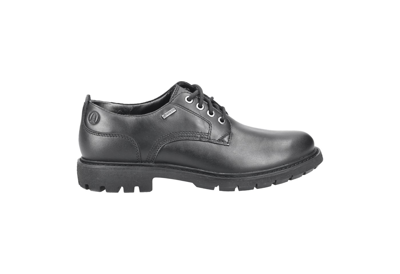 Clarks Batcombe TieGTX, Schnürschuhe, Schwarz, Herren Schnürschuh
