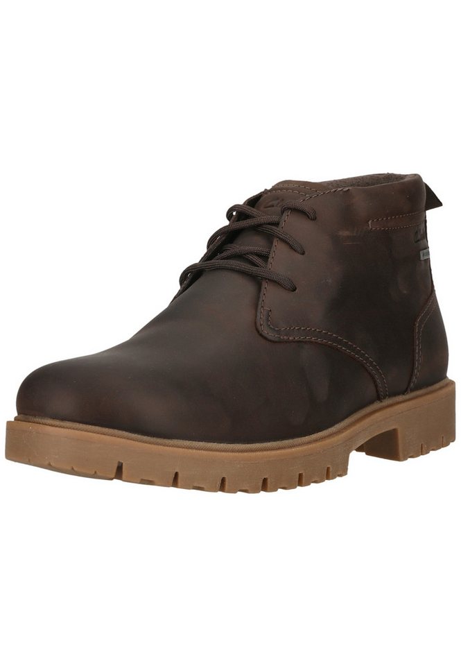 Clarks Berhill Mid Gore-Tex Stiefelette mit atmungsaktivem, wasserdichtem Futter