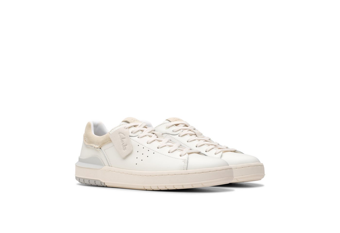 Clarks Courtlite2 Run Schnürschuh, Freizeitschuh, Komfortschuh, Schnürschuh im Casual Look