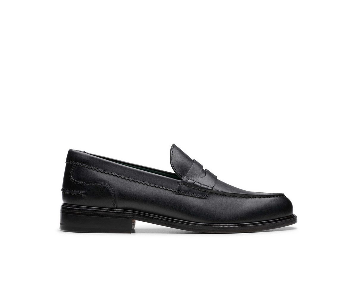 Clarks CraftJames Lo 26178569 7, Slipper, Schwarz, Herren Slipper